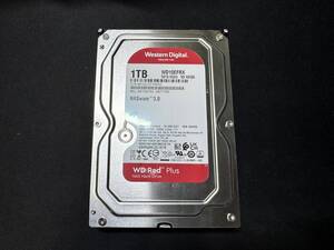 【動作確認済み】Western Digital WD Red Plus　NASハードディスク 3.5インチ 1TB（WD10EFRX/中古品/送料込み/G4）