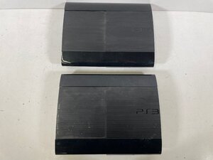 SONY ソニー PS3 PlayStation3 プレイステーション3 CECH-4200B CECH-4000B チャコール・ブラック 本体のみ 2点 まとめ ジャンク