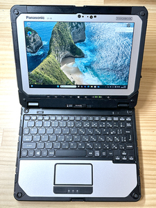 超美品！Office2021！Panasonic TOUGHBOOK CF-20 第二世代 i5-7Y57 8GB 256GB Windows11 Pro デュアルバッテリー