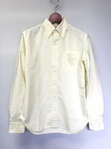 新品 Gambert Custom Shirt ギャンバートカスタムシャツ BDシャツ 14h 14 1/2 オックスフォード USA製 TTX イエロー 送料無料