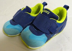 ◆ asics アシックス キッズ スニーカー アイダホBABY TUB159 ◆ シューズ 13.5㎝ ベビーシューズ 運動靴 ◆ USED ◆