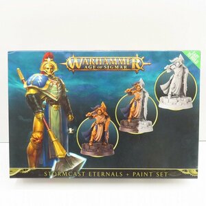 中古品●WARHAMMER ウォーハンマー エイジ・オブ・シグマ 60-10-15 ストームキャスト エターナルズ ペイントセット 未使用●405B