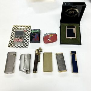 D305-0004 ■ ライター まとめ 10点 Yves Saint Laurent YSL PANTHER LIGHTERS LARK ROAD RUNNER SPAWN