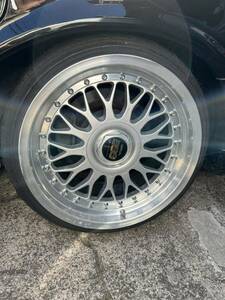 超希少！鍛造！IMPUL インパル BBS M1 RS527/RS528 17インチ 8J/9J OFF+35/+385H PCD114.3スカイライン フェアレディZ