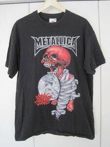 レア　アーカイブ　メタリカ METALLICA 　2004年ツアーTシャツ 　コピーライト　M パスヘッド