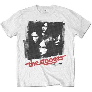 ★イギー アンド ザ・ストゥージス Tシャツ Iggy Pop & The Stooges Faces 白 M 正規品! the damned punk dead boys