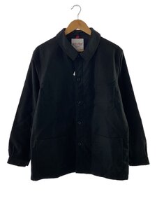 カバーオール/42/コットン/BLK/無地