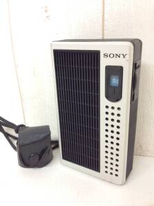 昭和レトロ 【 SONY TR-3500 】 トランジスターラジオ ソニー ポケットラジオ 中古品 実働品 動作確認済み 当時物 時代物