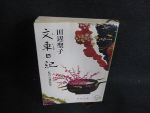 文車日記　田辺聖子　ドッグイヤー・日焼け有/LAT