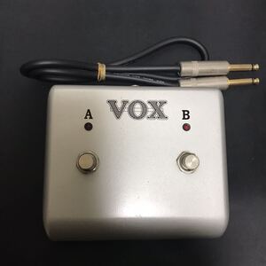 VOX フットスイッチ ボックス　アンプ　チャンネル　切替　※動作未確認　ジャンク扱い　ケーブル付き