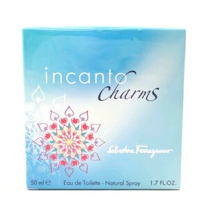 A 45 # 【 50ml 未開封 】 Salvatore Ferragamo incanto charms サルヴァトーレフェラガモ インカントチャーム EDT SP 香水 フレグランス