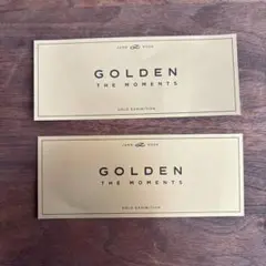 BTS ジョングク 展示会 GOLDEN Ticket チケット