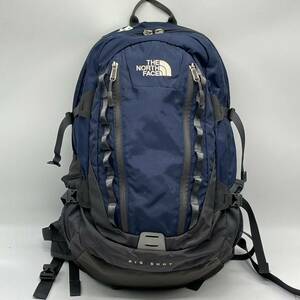 ⑩BN4126●THE NORTH FACE ザ ノースフェイス BIG SHOT バックパック ネイビー× グレー ナイロン ユニセックス アウトドア 登山