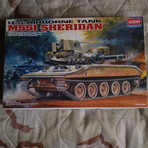 PTM 1/35 M551 SHERIDAN -M551 シェリダン水陸両用空挺戦車- プラモデル (13011) ACADEMY (アカデミー) (20050331) 未組み立　プラモデル