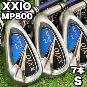 XXIO ゼクシオエイト MP800 8代目 メンズゴルフクラブ アイアン 7本セット 男性 初心者 入門 やさしい ダンロップ DUNLOP