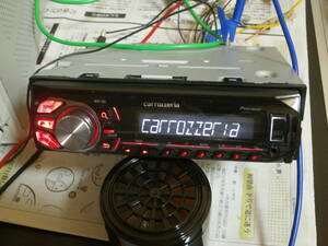 carrozzeria カロッツェリア MVH-390 iPod USB AUX 1DIN オーディオ