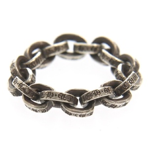 CHROME HEARTS クロムハーツ PAPER CHAIN RING ペーパーチェーン シルバーリング シルバー 9号