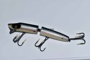 GIANT JOINTED VAMP 7350BH VINTAGE WOODEN LURE HEDDON （4519-325　）USA MADE #OLDLURE #ARTLURE_VINTAGE ＃ヴィンテージルアー