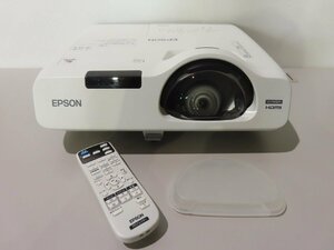 【大阪発】【EPSON】プロジェクター ☆EB-535W☆ ランプ時間:高964H,低12H ☆レンズカバー付き☆動作確認済み☆ (6388）