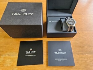 美品 TAG HEUER Formula 1 DATE キャリバー5 WAZ2011.BA0843 日本正規品 タグ・ホイヤー フォーミュラ1 自動巻き オートマチック 