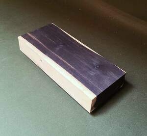 黒柿 クロガキ ◆ 無垢板 プレナー加工品 茶道具 木工品 小物 銘木 DIY ◆（570）
