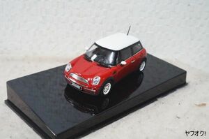 オートアート ミニクーパー 1/43 ミニカー 赤 MINI COOPER