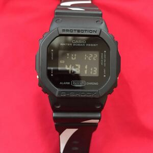 ☆★即決有☆★貴重★限定ナノユニバース DW-5600 CONCRE G-SHOCK 限定DW-5600 ナノユニバース 黒色スピード Gショック DW-5600●