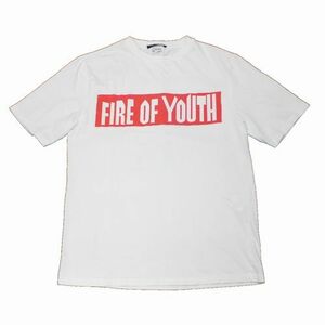 LOEWE ロエベ 17AW FIRE OF YOUTH T-SHIRT Tシャツ M ホワイト