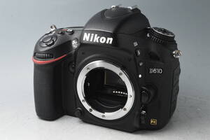 #a1959【美品】 Nikon ニコン D610 ボディ