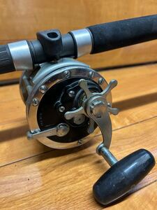 PENN 114 ビンテージ ペンリール senator 6/0 FREE SPOOL made in USA. 海水釣りリール 中古現状品