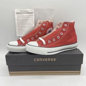 【24cm】新品 CONVERSE ALL STAR HI RED コンバース オールスター ハイカット レッド インドネシア製 (M9621) 2342