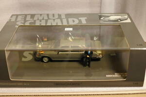 1/43　 ミニチャンプス　Political Leaders シリーズNO6メルセデスベンツ350SEL1974未開封品Bundes Kazler Helmut Schmidt 1/43