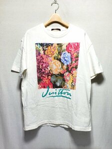 ▽LOUIS VUITTON ルイヴィトン Lサイズ フラワータペストリープリント 半袖Tシャツ メンズ 中古▽010984