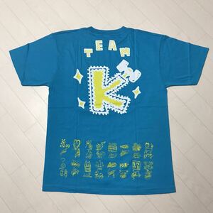 AKB48 Tシャツ チームK まさか、このコンサートの音源は流出しないよね？ ライブ コンサート L ターコイズ 水色