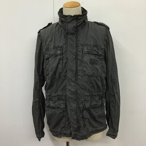 DIESEL L ディーゼル ジャケット、上着 ジャンパー、ブルゾン Jacket 灰 / グレー / 10104837