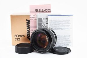 【美品 動作確認済】 Nikon ニコン Ai-s Ais Nikkor 50mm f/1.2 MF Lens 2165349