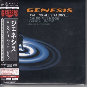 【希少】紙ジャケ GENESIS / CALLING ALL STATIONS（国内盤CD+DVD）