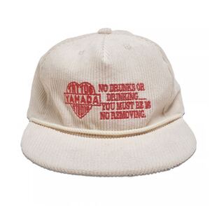 TSY ORIGINAL CORDUROY CAP タトゥースタジオヤマダ白