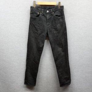 L658 Johnbull ジョンブル デニム パンツ ジーンズ ジッパーフライ コットン 日本製 ストレッチ スキニー メンズ ブラック S