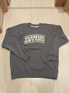 Beams ビームス購入 スウェット クルーネック トレーナー グレー 古着 長袖トレーナー