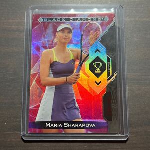 Maria Sharapova シャラポワ BLACK DIAMOND Red /100 2023 Upper Deck Goodwin Champions