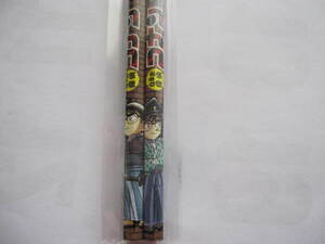 新品・非売品　コナン　日本史探偵コナン　小学館　鉛筆　2B　2本セット　工藤新一 毛利蘭 赤井秀一 安室透 灰原哀　文房具　筆記用具