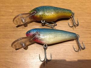 ◆コーモラン◆CORMORAN◆DIVE BASS◆DIVE SHAD◆中古2個セット◆オールドへドン◆