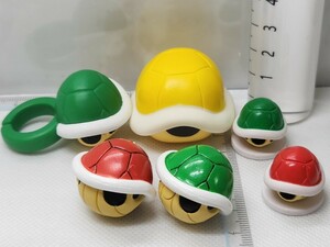 スーパーマリオ フィギュア コレクション ノコノコ甲羅 セット[24b28検]SUPER MARIO BROSワールドpartyピーチ姫 パーティRPGキーホルダー