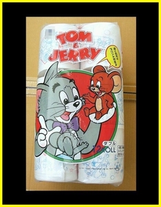 トイレットペーパー●ハンナ バーベラトム＆ジェリーTOMandJERRYキャッツ アイ泪パタリロマライヒや一休さん役藤田淑子出演トムとジェリー