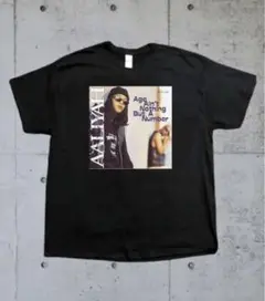 Aaliyah ジャケットプリント Tシャツ Mサイズ