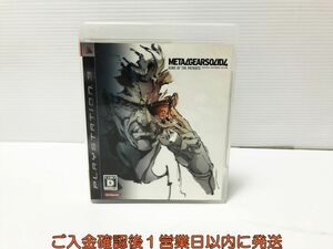【1円】PS3 Metal Gear Solid 4: Guns of the Patriots ゲームソフト 1A0225-738mm/G1