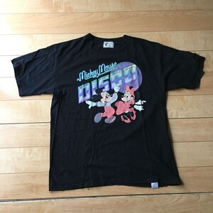 ビームスボーイ ミッキーフレンズTシャツ 094-1-332 レディース ブラック ミニー ドナルド デイジー