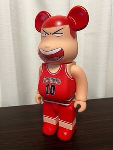 1円スタート　BE@RBRICK スラムダンク 桜木　花道　10番　400％ bearbrick ベアブリック slam dunk 28cm メディコムトイ　MEDICOM TOY