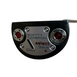 【現状品】 SCOTTY CAMERON スコッティキャメロン select Golo 5 パター カスタムスチールシャフト 34インチ ゴルフ